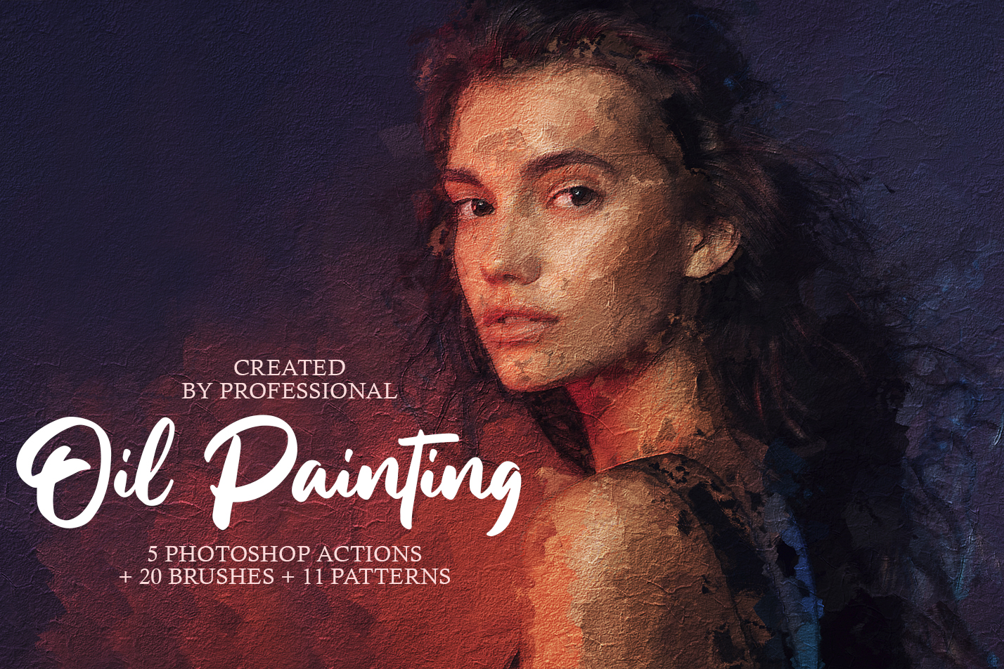 watercolor oil paint photoshop action free download