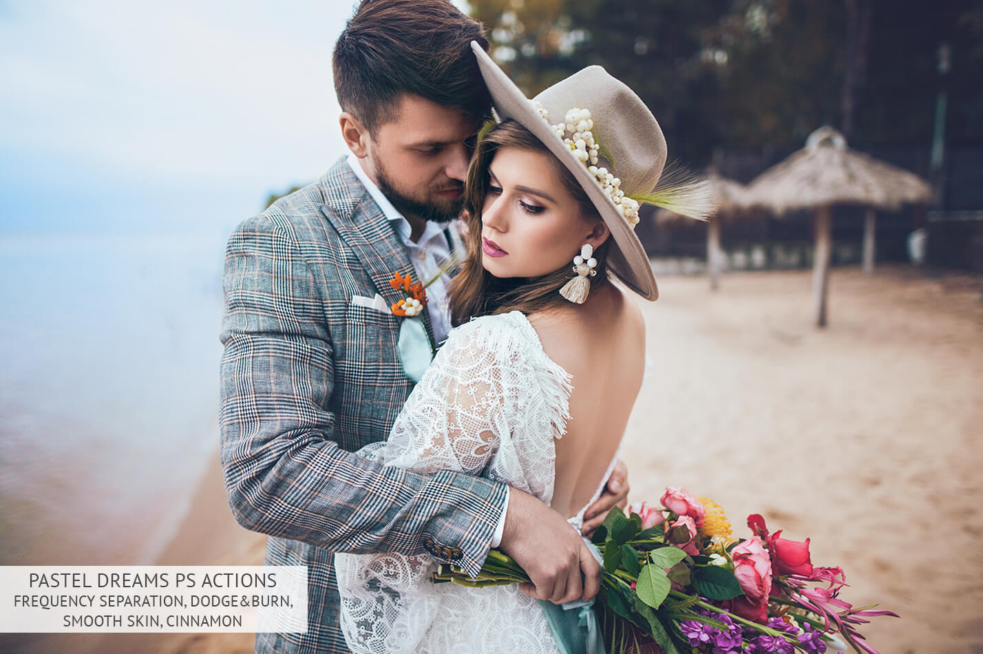 download action photoshop wedding gratis