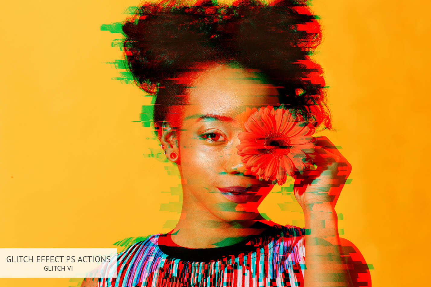 glitch photoshop action free download