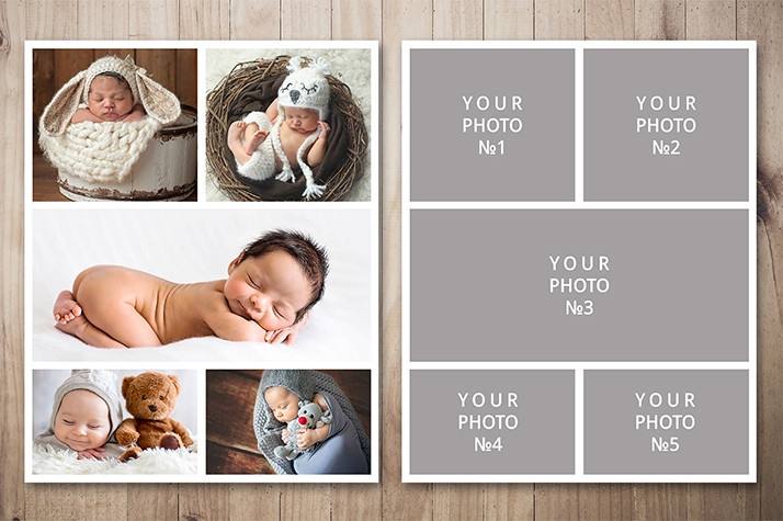 Download Download Free Photo Collage Template Photo Collage Template Photoshop PSD Mockup Templates