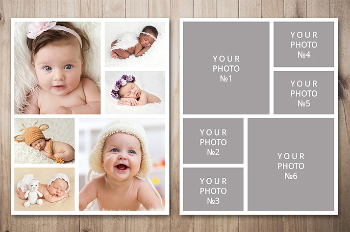 Download Free Photo Collage Template Photo Collage Template Photoshop