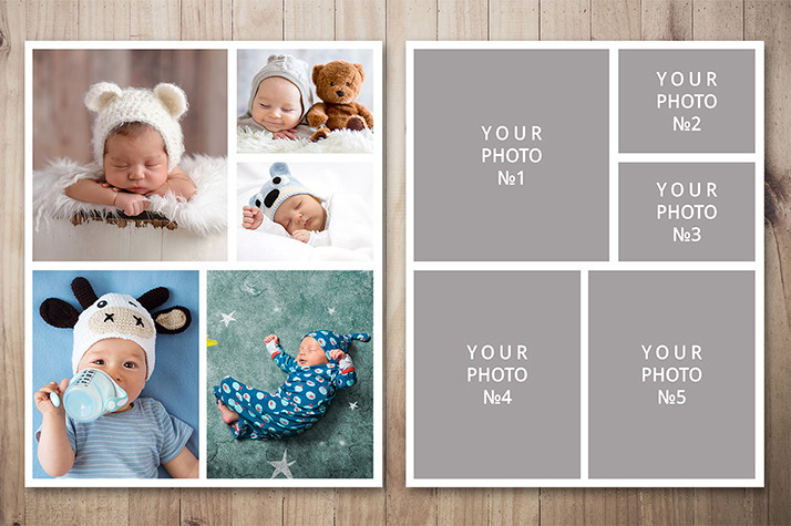 Download Free Photo Collage Template Photo Collage Template Photoshop