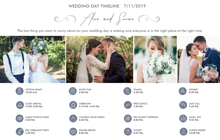 How to Plan Your Wedding Photography Timeline — Megan Rei Photography