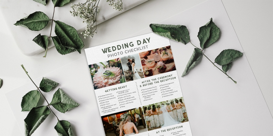 The Essential Wedding Photo List Free Printable Checklist