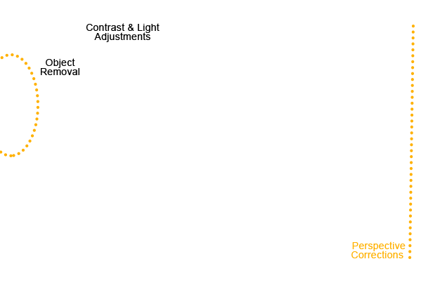 architekturbilder bearbeiten