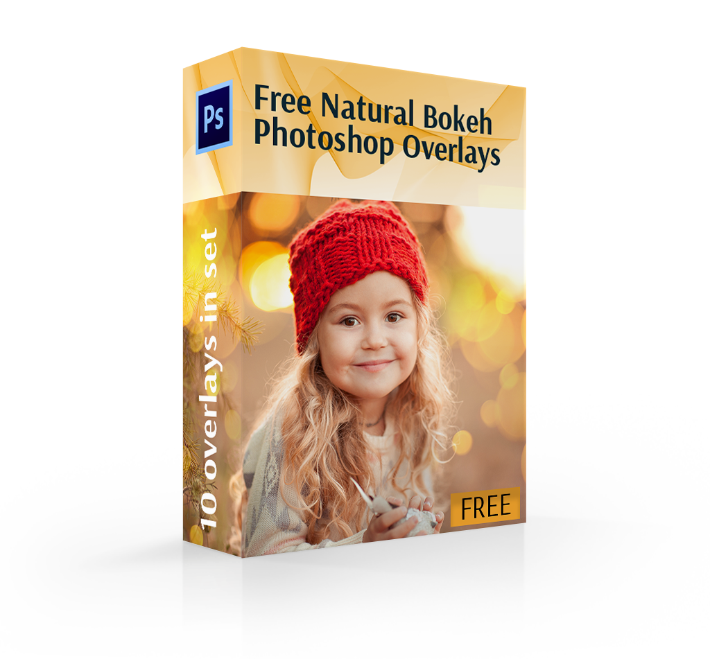 Free Bokeh Photoshop Overlays Pack Box