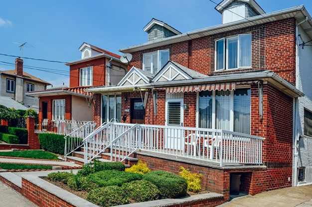 real estate photo enhancement exterior after