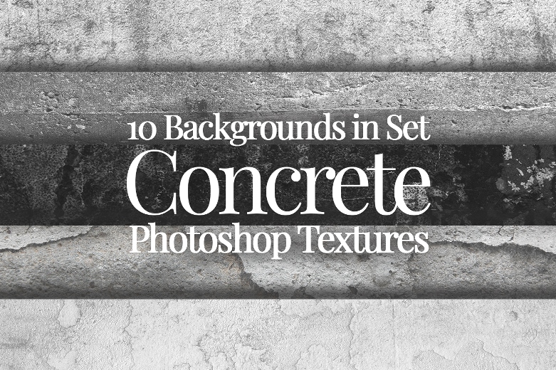 concrete photoshop texture poster 