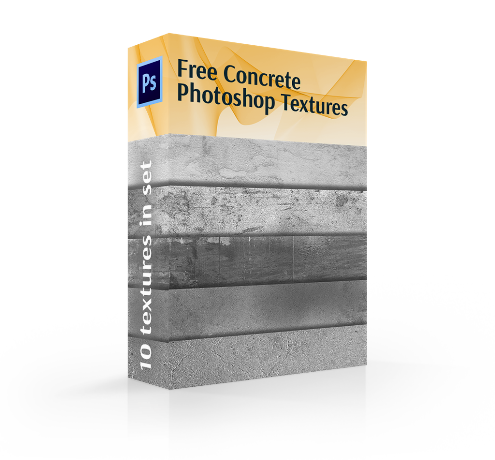 concrete photoshop texture cover box