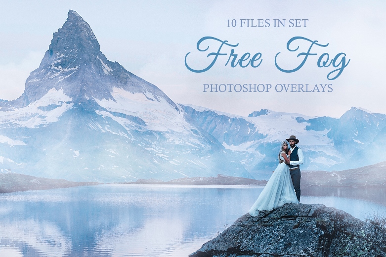 free fog overlays for photoshop poster girl