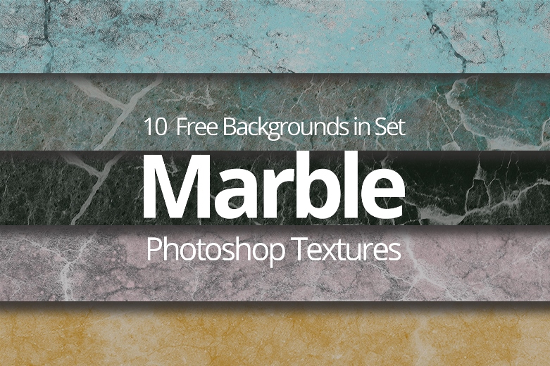 free marble texture photoshop poster
