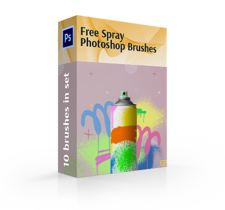 spray paint brushes photoshop free