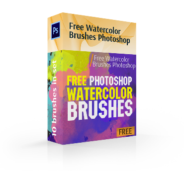 10 Free Photoshop Watercolor Brushes