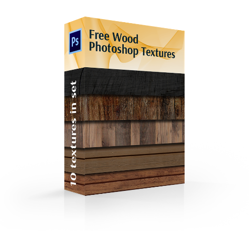 free wood texture photoshop cover box