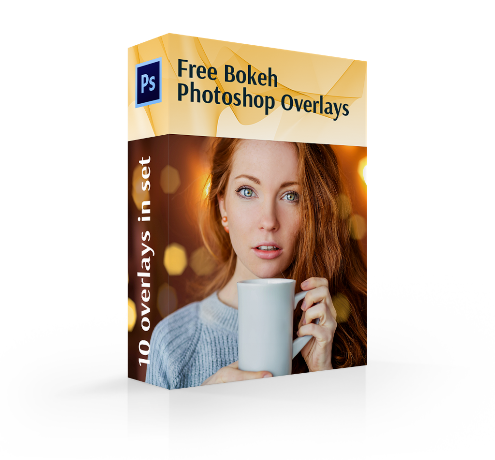 free bokeh overlays for photoshop cover box