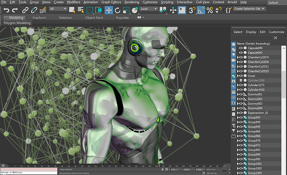 3ds max interface 3d animation software