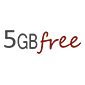 5gb free logo