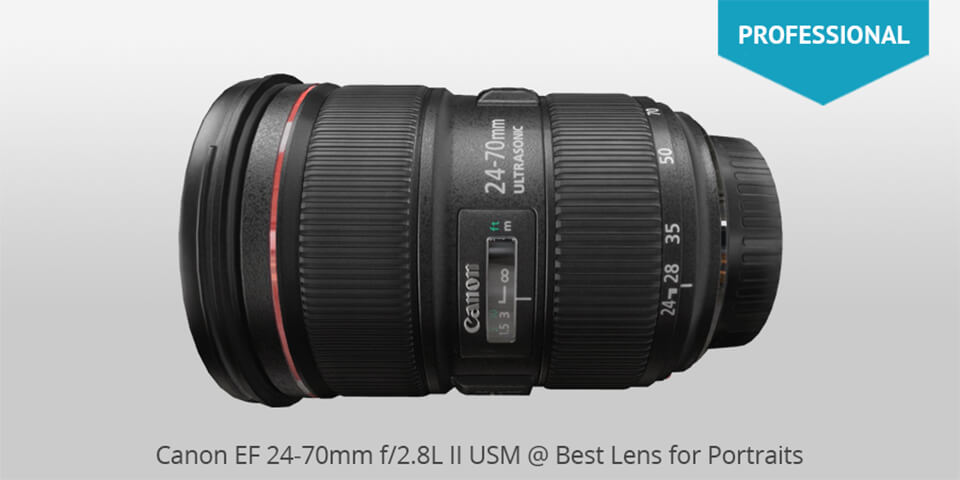 Canon EF 24-70mm lens for portraits