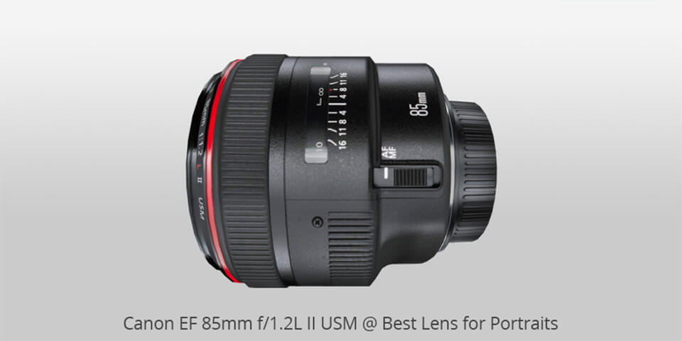 Canon EF 85mm lens for portraits