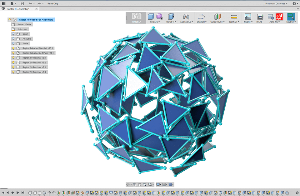 free fusion 360 interface