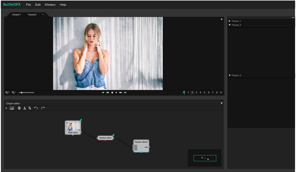 واجهة buttleofx