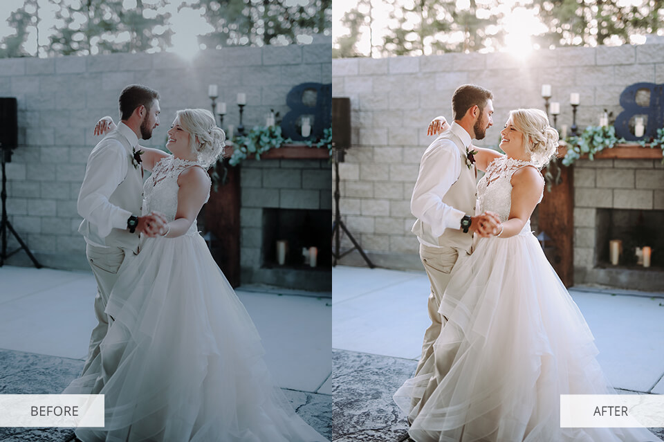 how to post process photos color correction