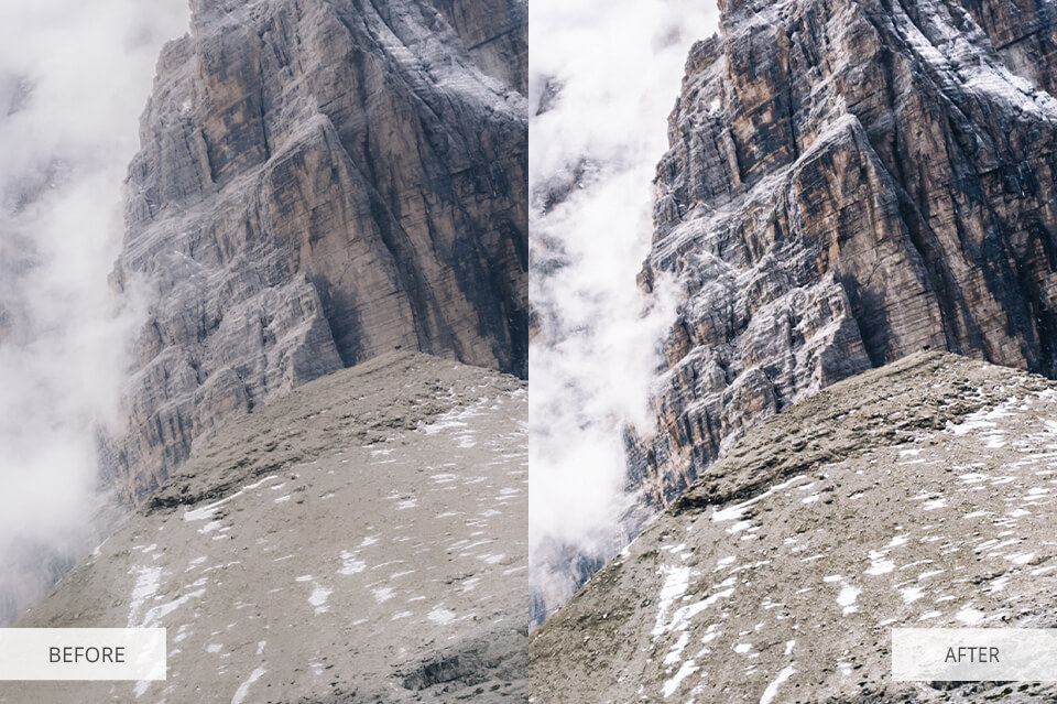 how to post process photos sharpening