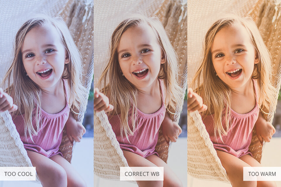 how to post process photos white balance
