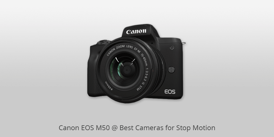 canon eos m50 stop motion camera