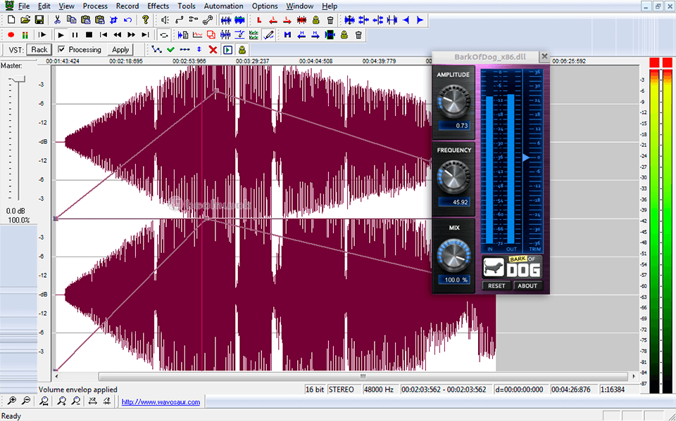 wavosaur interface best podcast recording software