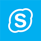 skype video conferencing software logo