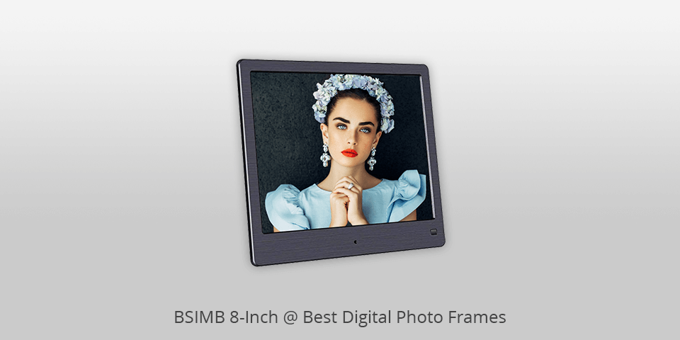 bsimb 8 inch digital photo frame