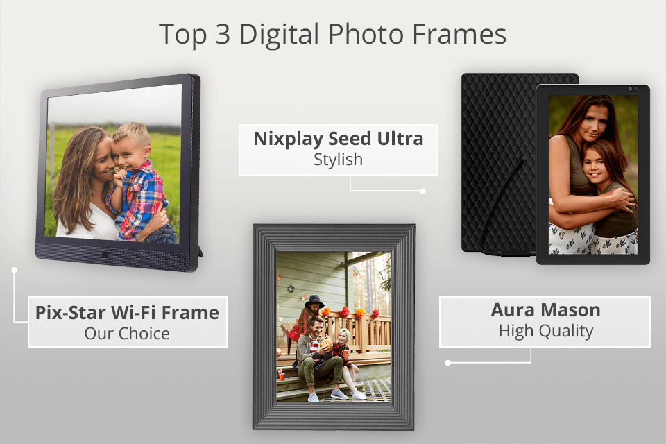 top digital picture frames