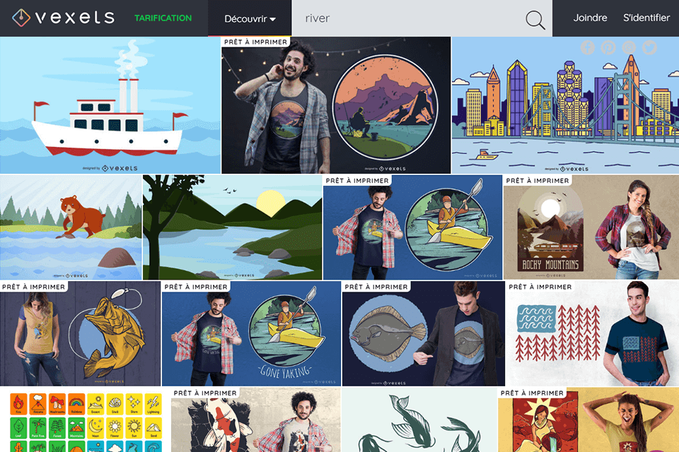 vexels meilleurs sites vectoriels gratuits interface