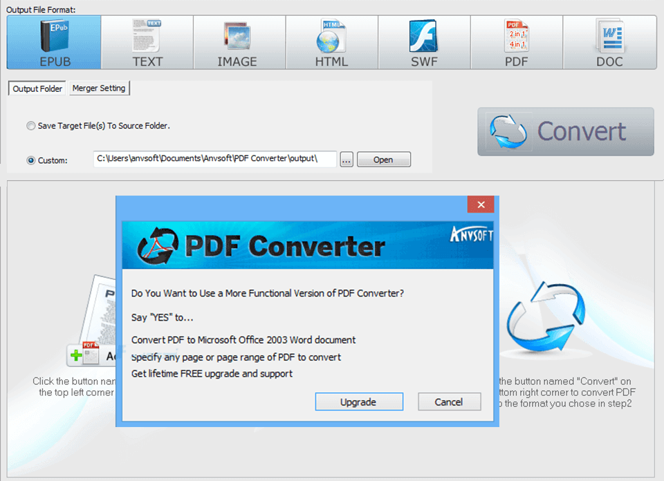 pdfmate converter interface