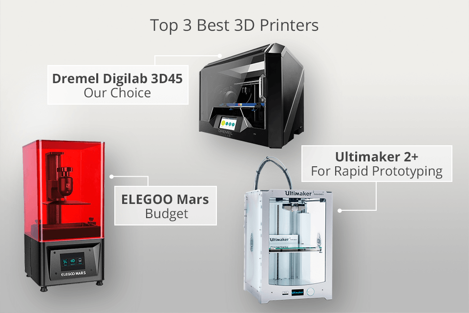 top 3 best 3d printers