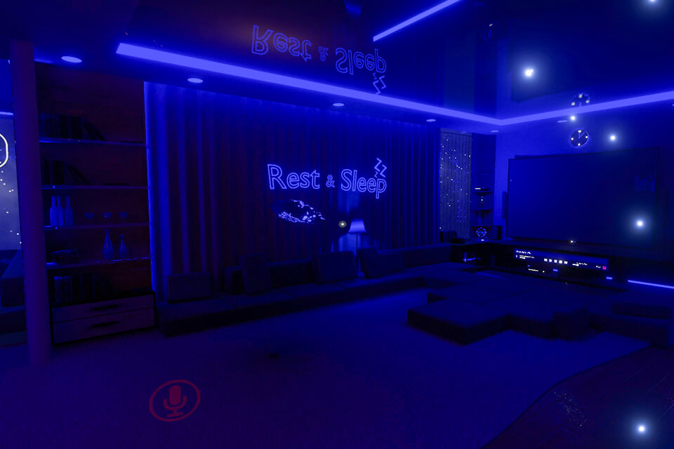 rest and sleep vrchat world