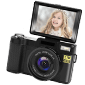 digital camera with flip screen