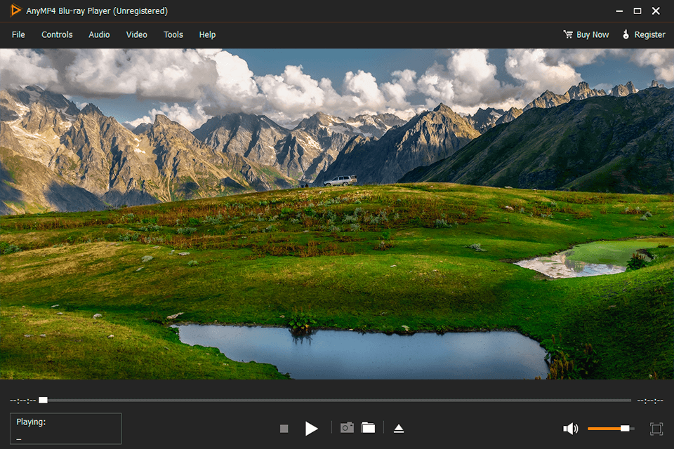 anymp4 blu ray player download interface