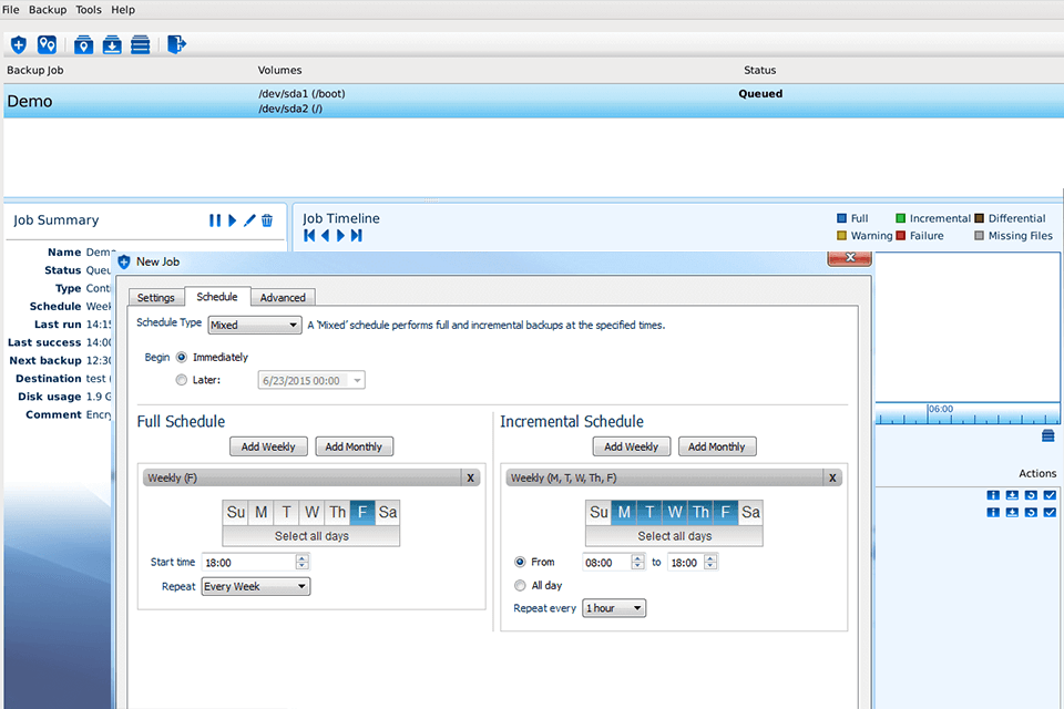 stroragecraft shadowprotect desktop windows backup software interface
