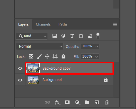 how to rotate an image in photoshop select a layer