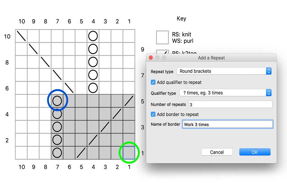 stitchmastery knitting design software interface