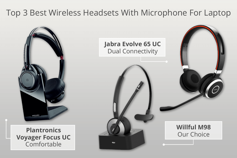 best wireless headsets with microphone for laptop
