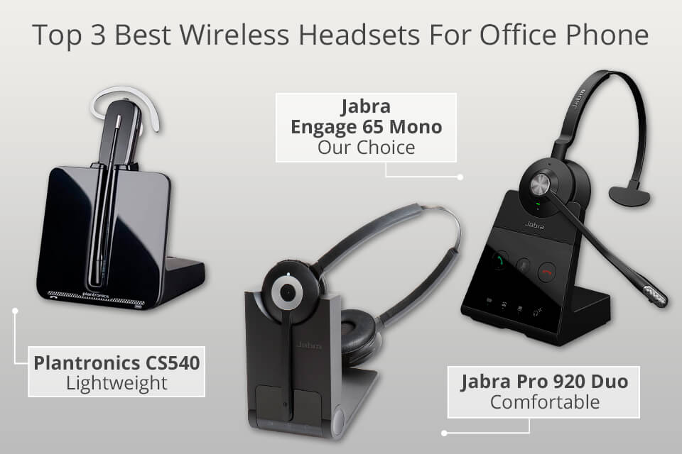 best wireless headset for office phone