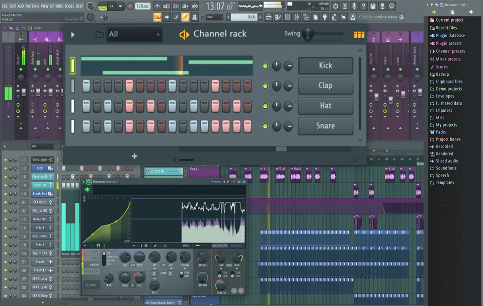 fl studio interface