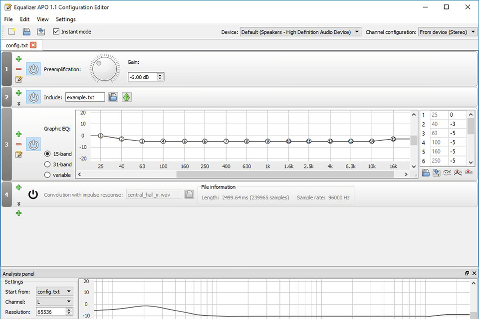 equalizer apo virtual surround sound software