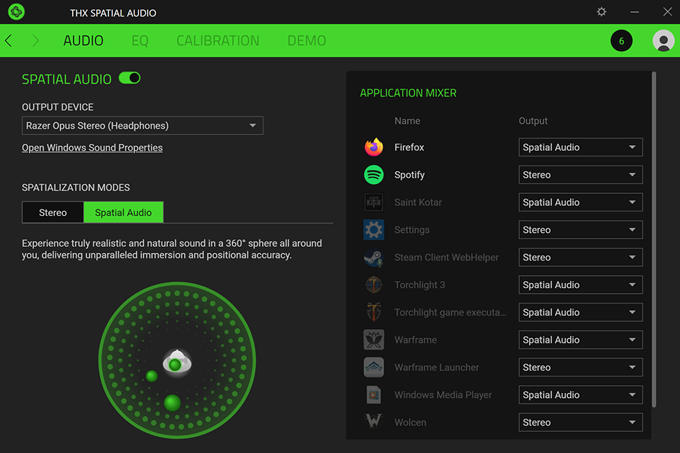 razer surround virtual surround sound software logo