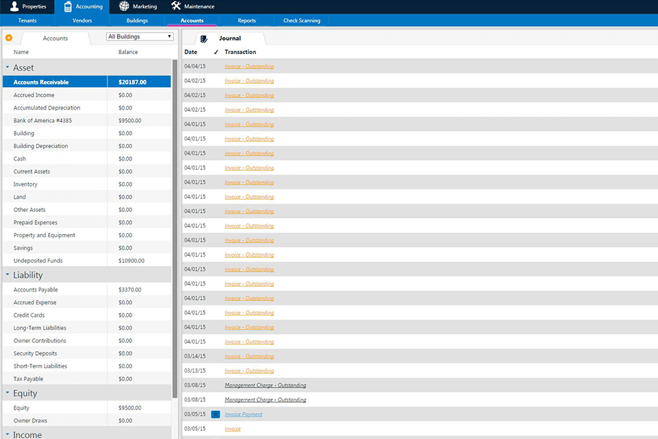 rental property matrix interface software for mac