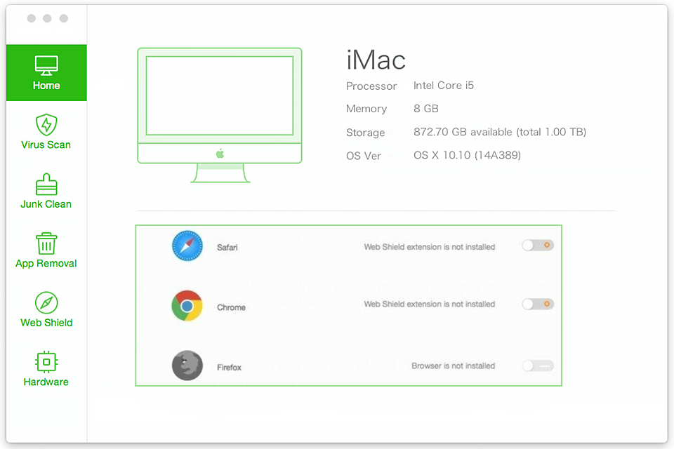 360 total security for mac download interface
