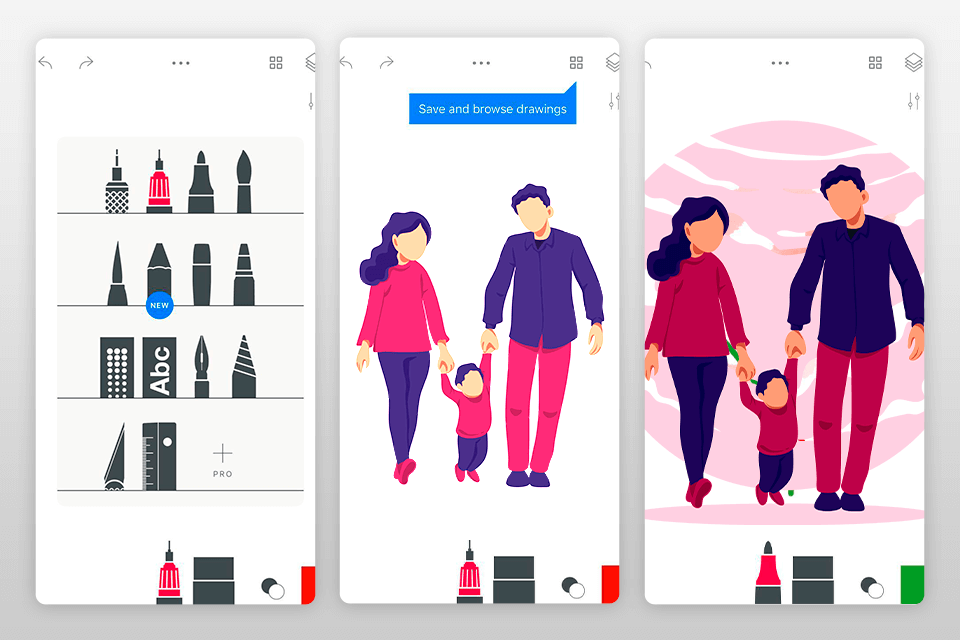 tayasui sketches procreate alternative